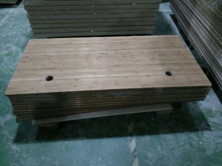 Înaltă calitate blatul de bambus de bambus Natural bord