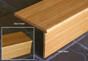 Trepte de scara sanatoasa bambus carbonizat solide