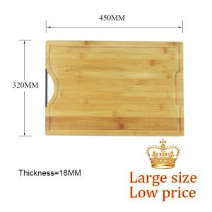 Cea mai bună calitate și preț scăzut din lemn de bambus pentru tăiere legume